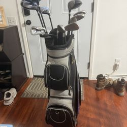 Used Lady Golf Bag And Clubs