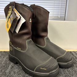 Oliver Men's 12" Steel Toe Pull On Riggers Boot Size 12