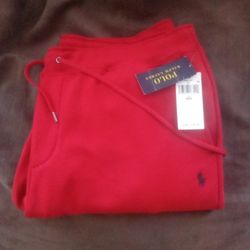 *NEW Polo Ralph Lauren 2XL Red SweatPants