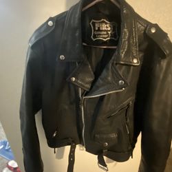 Large Authentic Leather Jacket