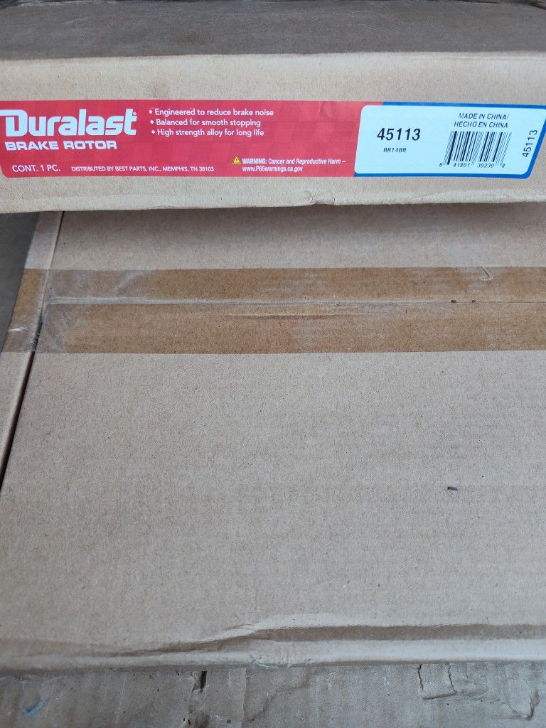 Brake rotor Duralast 45113