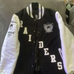 Oakland Raiders Jacket Size Large