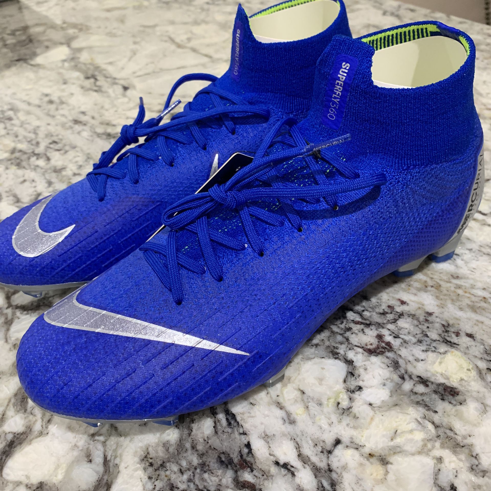 Nike Superfly 6 Elite FG Soccer Cleat Men’s Racer Blue AH7365-400 MSRP$275
