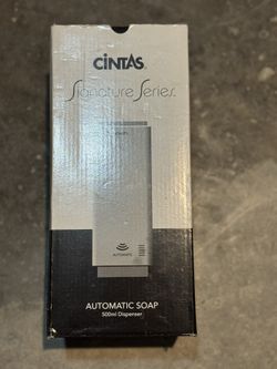 New Cintas Signature Series Automatic Soap Dispenser Gray