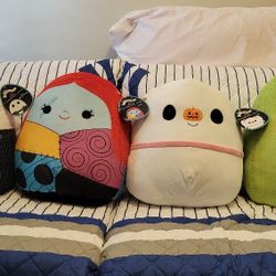 Rare Squishmallows (Night Before Christmas) Set of 4