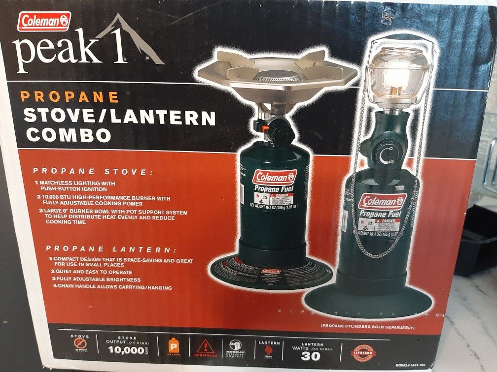 New Factory sealed Peak 1 Stove/Lantern Combo