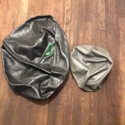 Two Deflated Swiss Balls