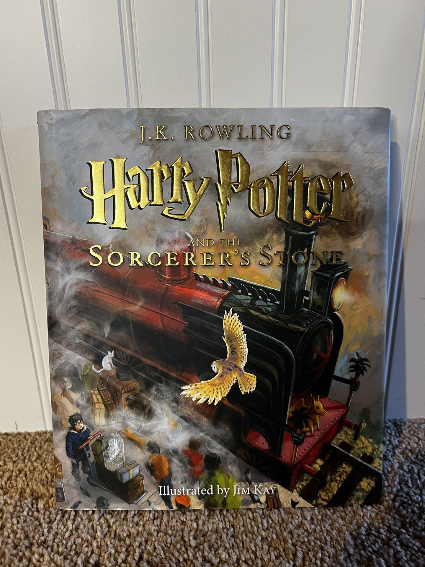 Harry Potter and the Sorcerer’s Stone Large Illustrated Edition Hardcover