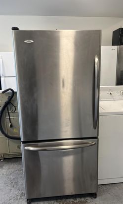 Maytag Stainless Steel Bottom Freezer