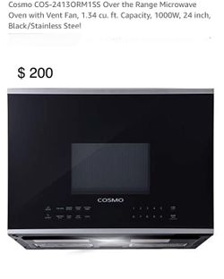 Over The Range Microwave
