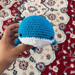 Small Crochet Whale