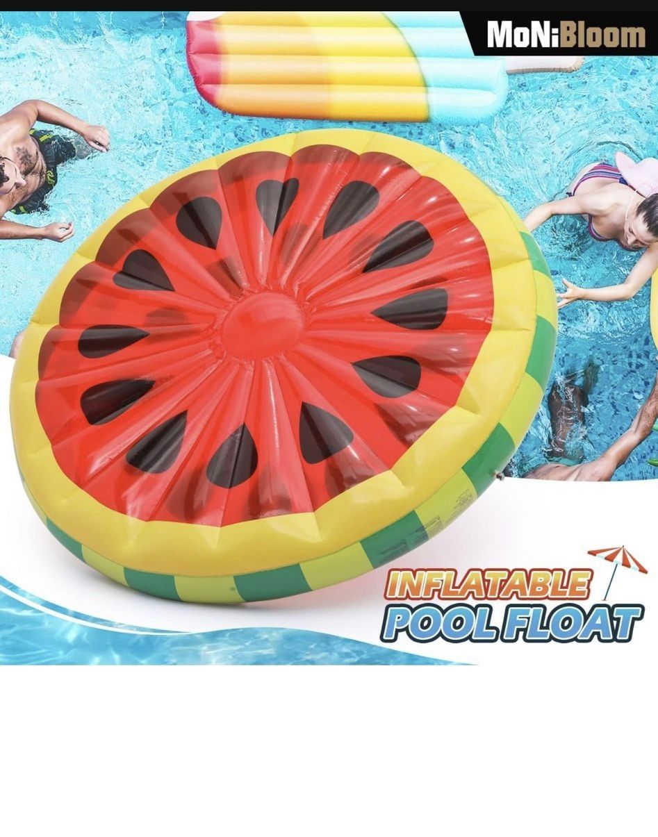 Watermelon Inflatable Giant Pool Float Air Mattress A008