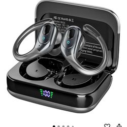 Wireless Earbuds, 75H Playtime Bluetooth 5.3 Headphones, IP7 Waterproof for Running, Wireless in Ear Earphones for iOS/Android