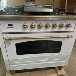 Hallman Italiano 36” Free Standing Range