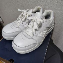 Reebok Womens Low Cut Work Sneaker White Safety Shoes Size 7 