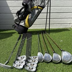 Dunlop Reaction Men’s Golf Set With Matching Golf Bag 