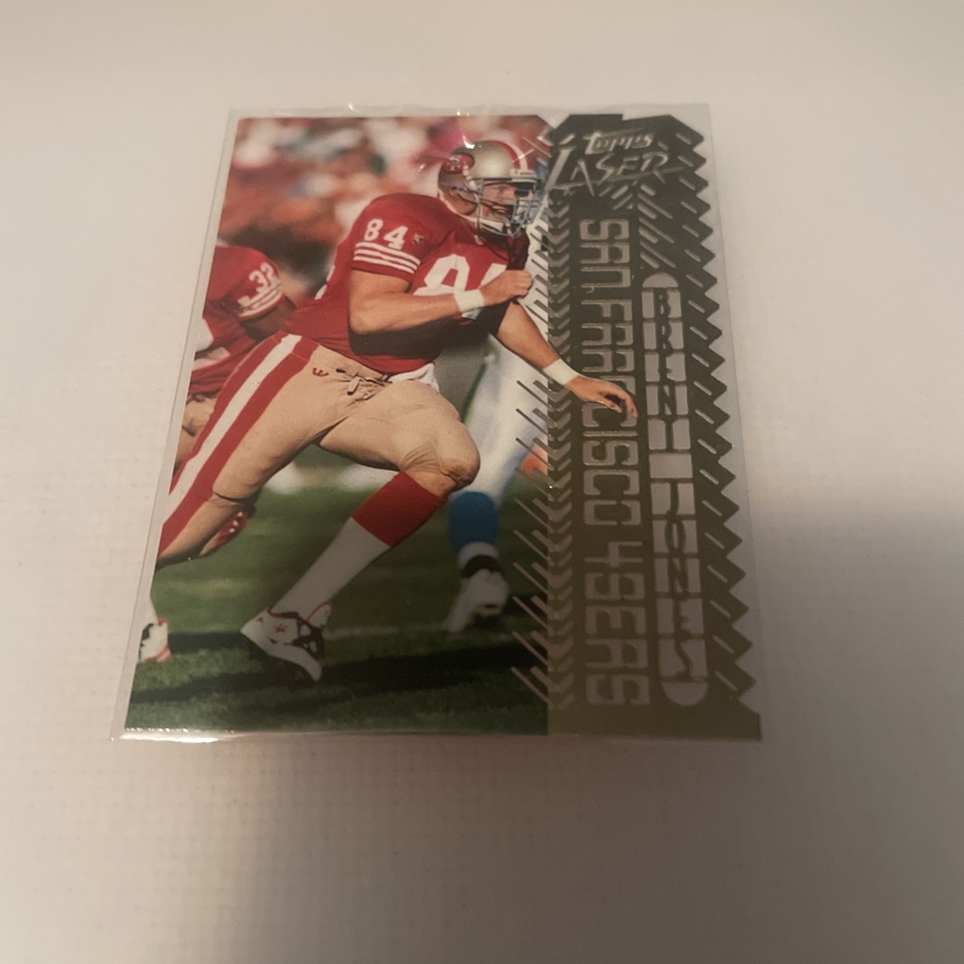 Football Topps 1996 Brent Jones #92