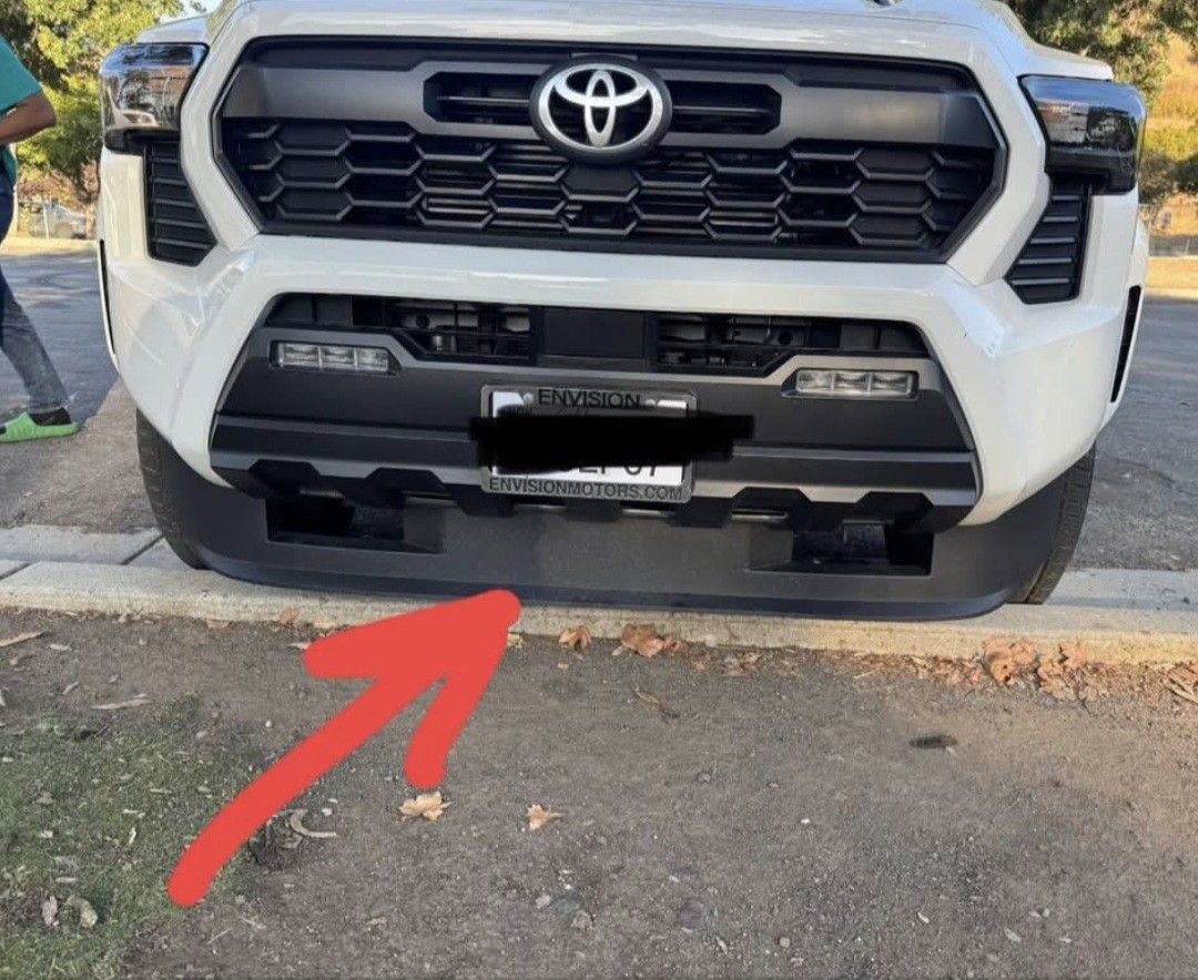 2024-2025 Toyota Tacoma Sport Front Spoiler Valance