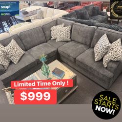 🚨‼️ Limited Time Only ‼️🚨 L- Shape Sectional 