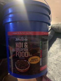 Koi and goldfish food