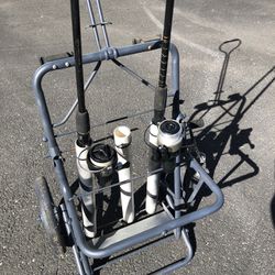 Fishing Cart Only - Rod & Reel Sold Separately. 
