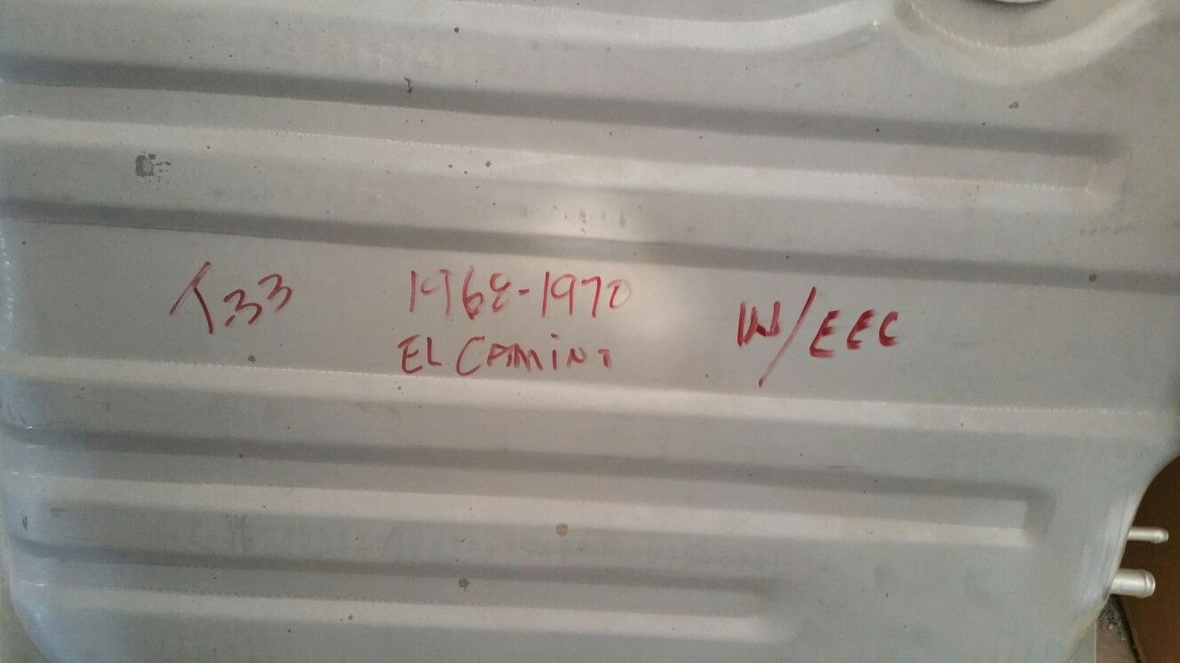 1968-1970 EL CAMINO FUEL TANK 17 gal