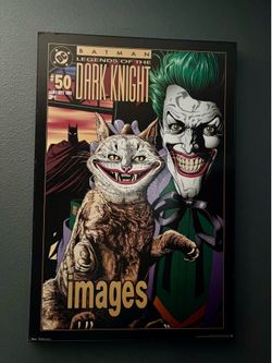 Joker Wall picture frame 36” H by 24” W