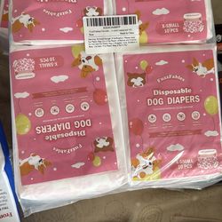 Diapers for dogs