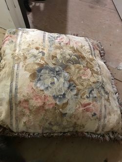 Vintage throw pillows
