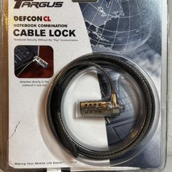 🔒 Targus DEFCON CL Notebook Cable Lock – Brand New
