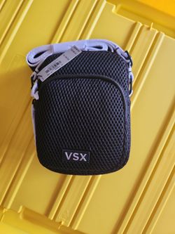 Victoria Secret Black Mesh Crossbody Bag