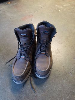 Ariana steel toe work boots