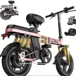 Pink E-bike 