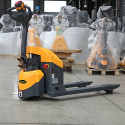 Brand New Full Electric Pallet Jack 3300 lbs Cap. 48” x27” with Emergency Key Switch