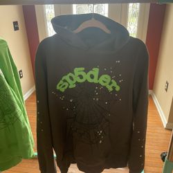 Sp5der Wait Web Hoodie