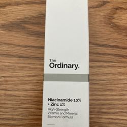 New The Ordinary Niacinamide 10% + Zinc 1%