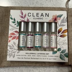 CLEAN Classic Rollerball Layering Set Parfume