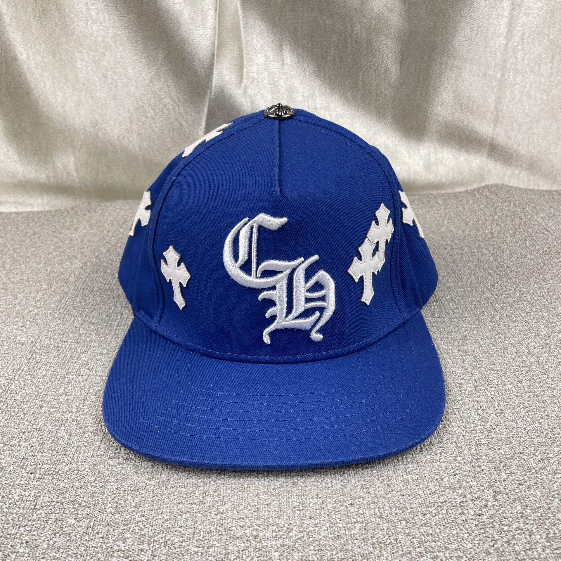 Brand New Blue Chrome Hearts Trucker Sun Hat