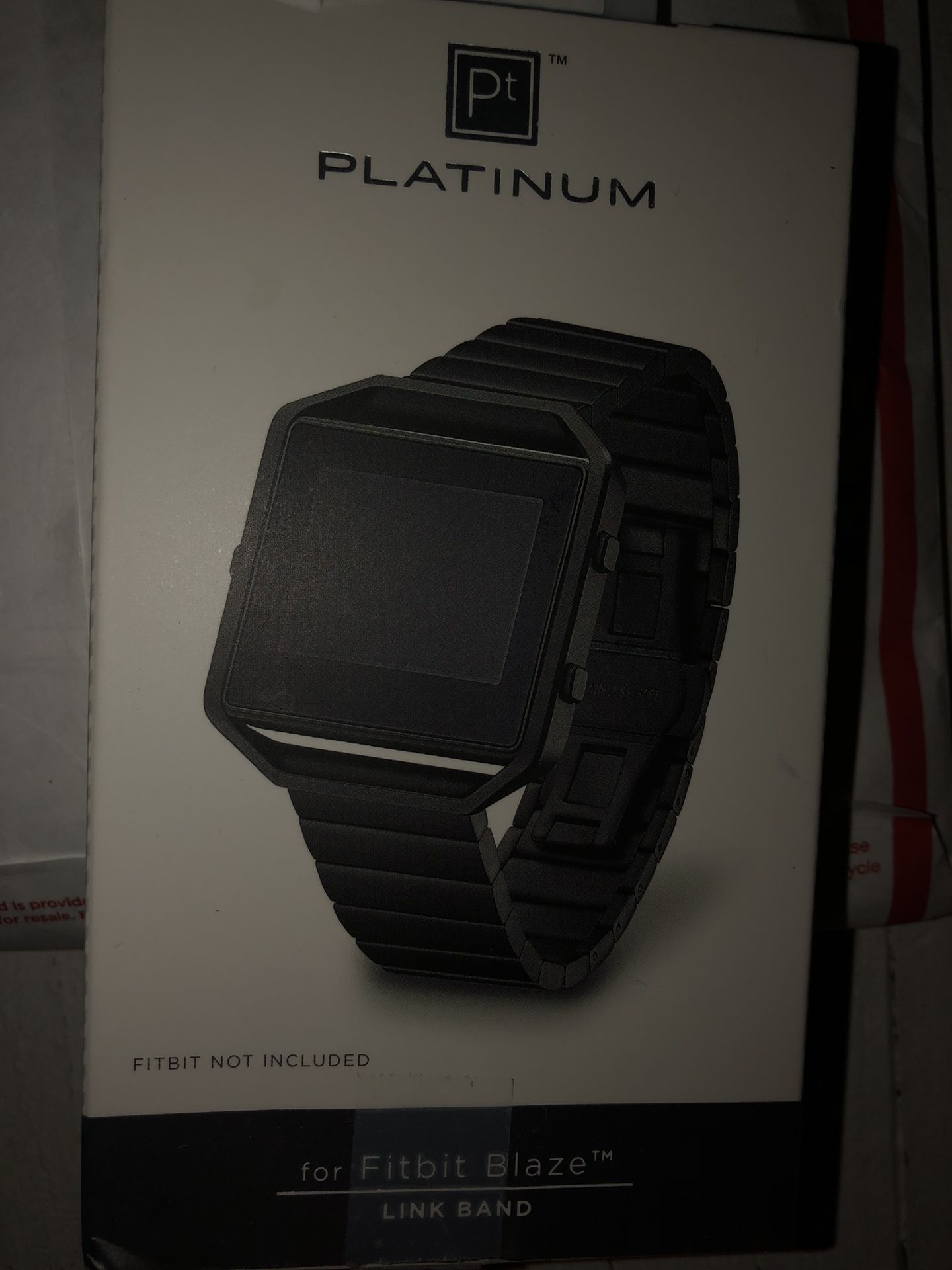 Small FITBIT BLAZE PLATINUM WRIST BAND
