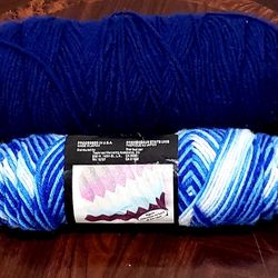 New Yarn ( navy taken out of packaging but not used)