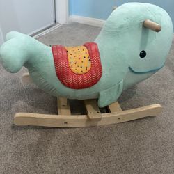 Whale Baby Rocker