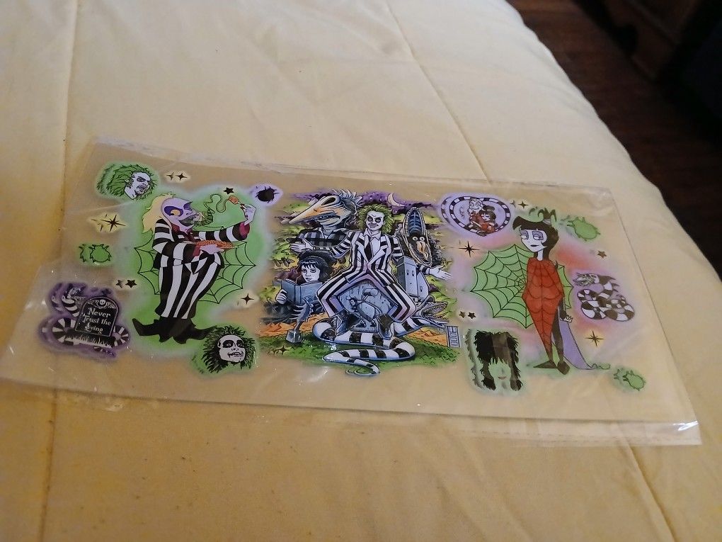 Uv Dtf Wrap Beetle Juice 