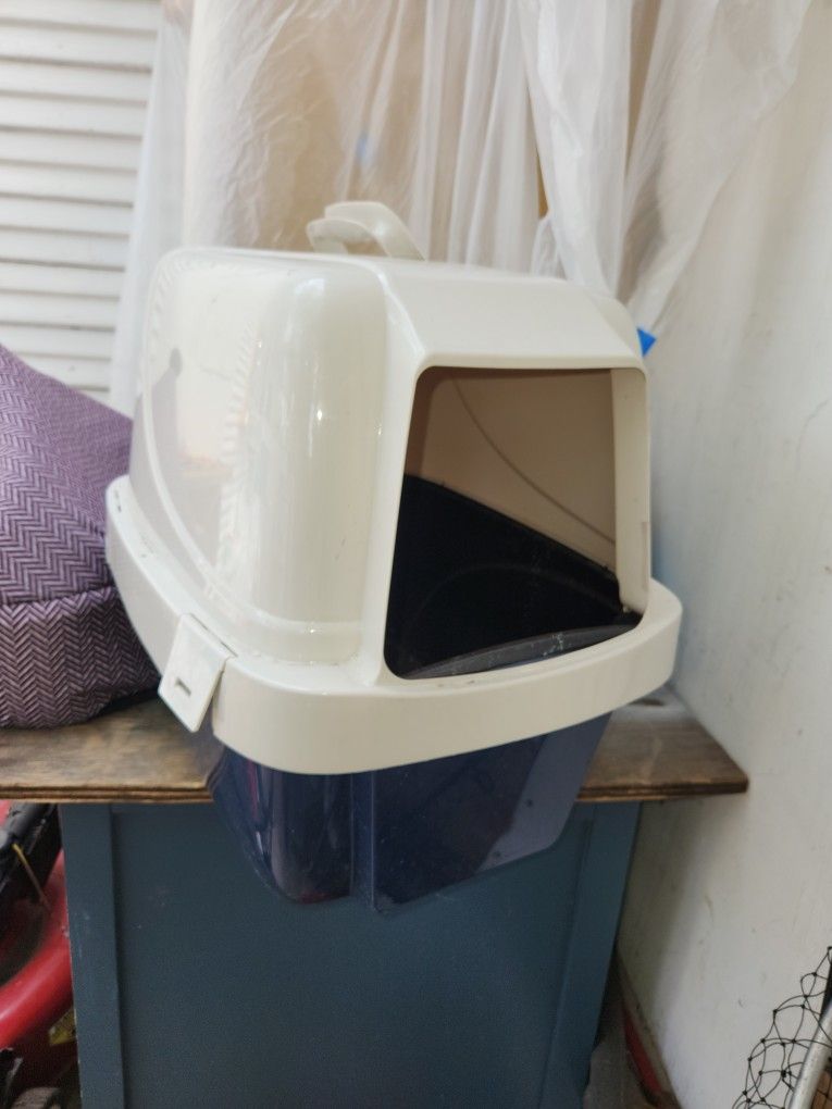 Cat Bed And Litter Box