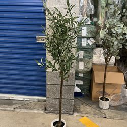 60" fake plant- olives tree