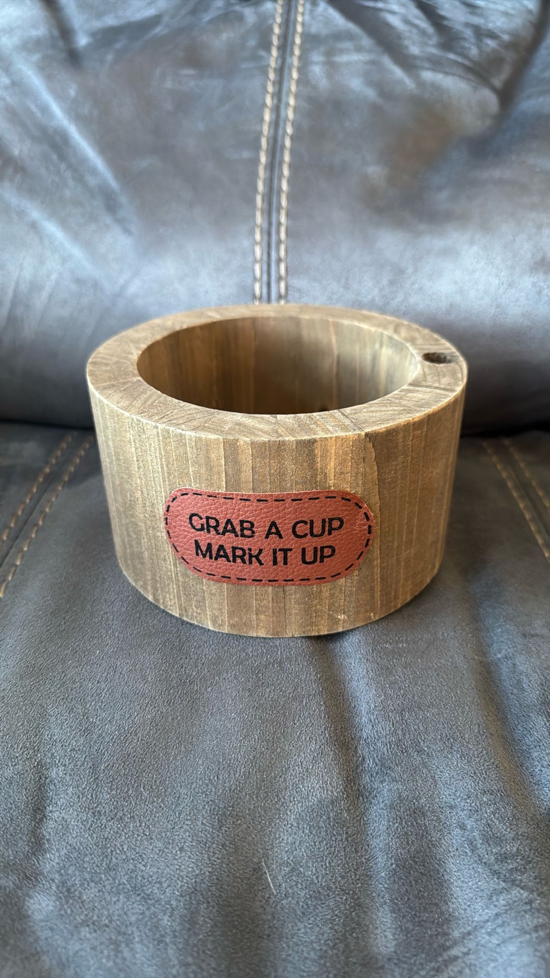 New With Tags Hobby Lobby Robert Stanley Cup & Marker Holder Grab A Cup Mark It Up