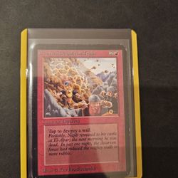 MTG Magic The Gathering ALPHA Edition - Dwarven Demolition Team!