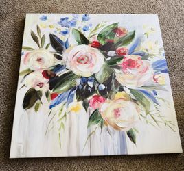 Floral canvas
