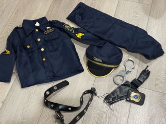 Boys Police Halloween costume