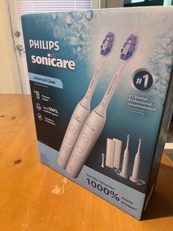1 new sonicare toothbrush