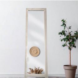 Boho Full-Size Free-Standing Easel Dressing Mirror 
